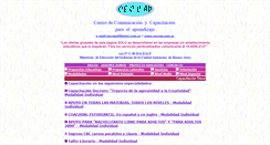 Desktop Screenshot of ceccap.com.ar