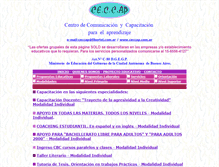 Tablet Screenshot of ceccap.com.ar